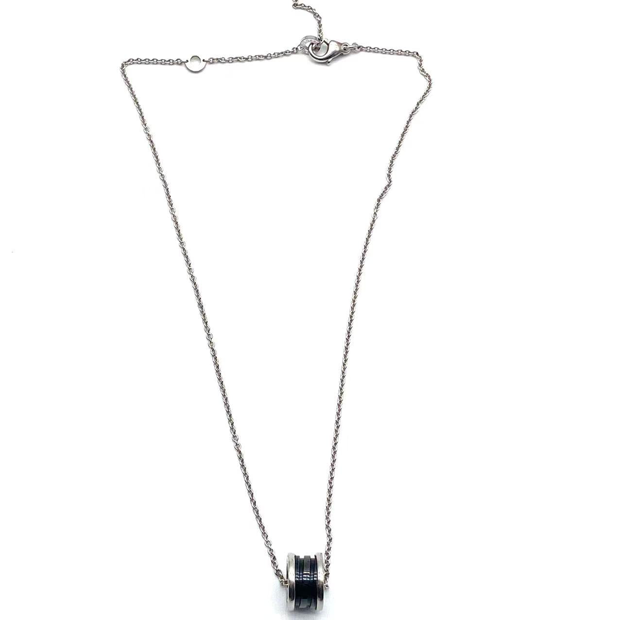 Save The Children B.zero1 Ceramic Silver Pendant Necklace