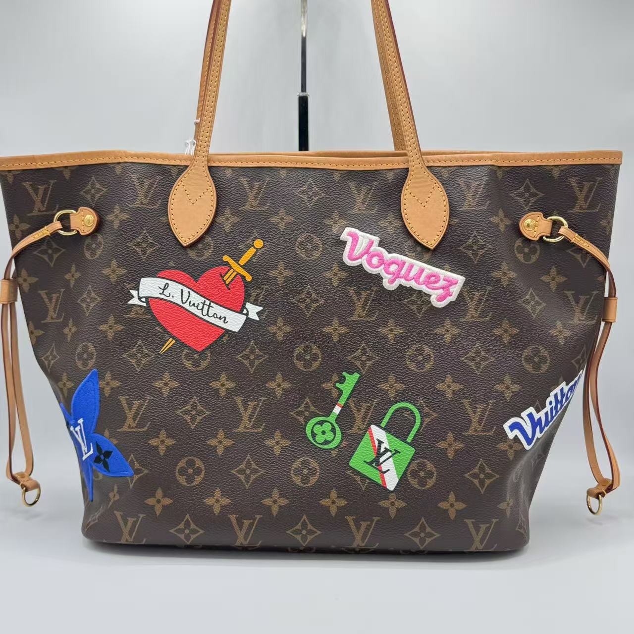 Louis Vuitton  Monogram Travel Stickers Neverfull MM