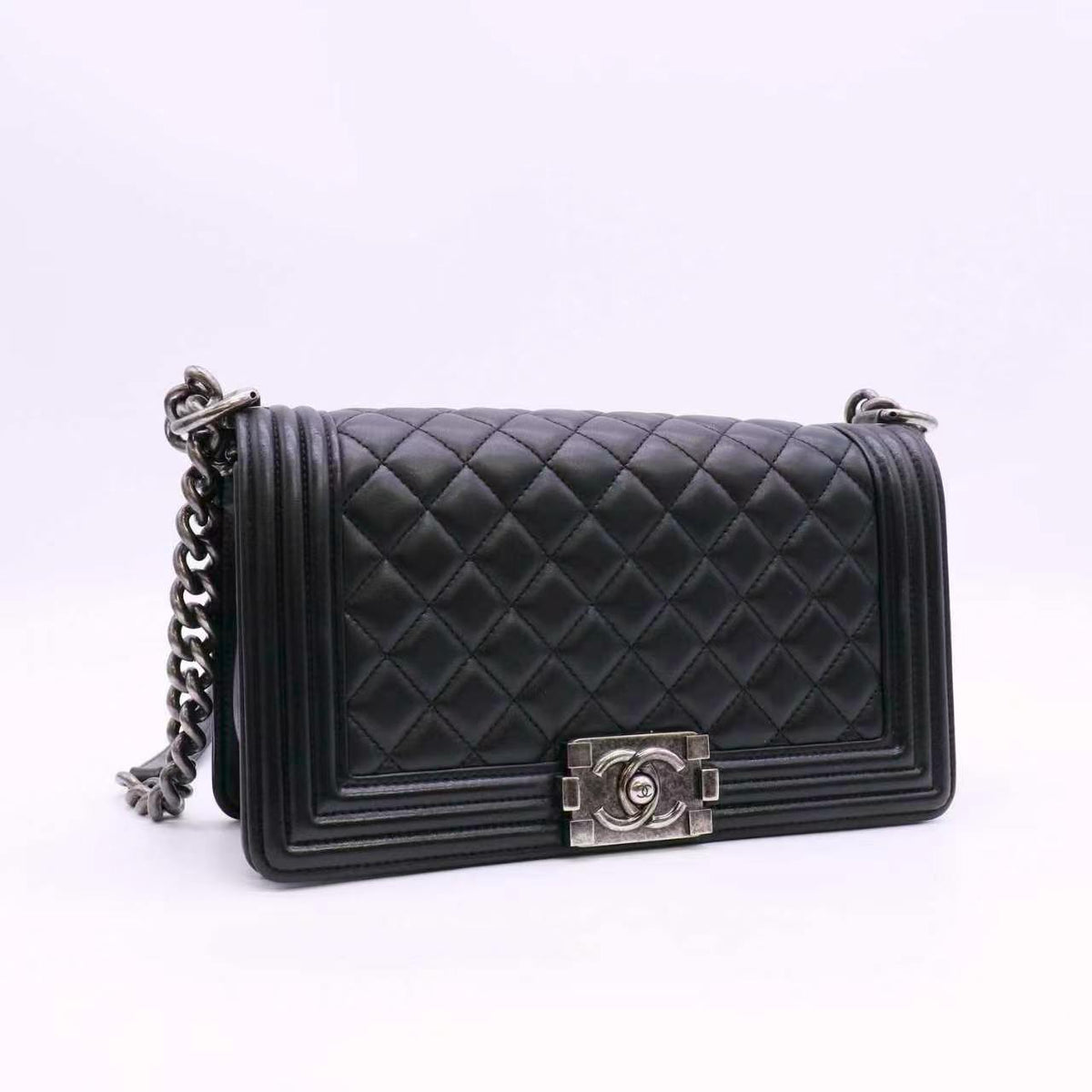 Medium Calfskin Boy Bag twins LDZ1607
