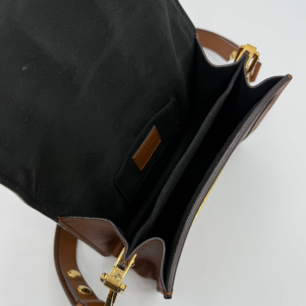 Dauphine Shoulder Bag Reverse Monogram Canvas Mini