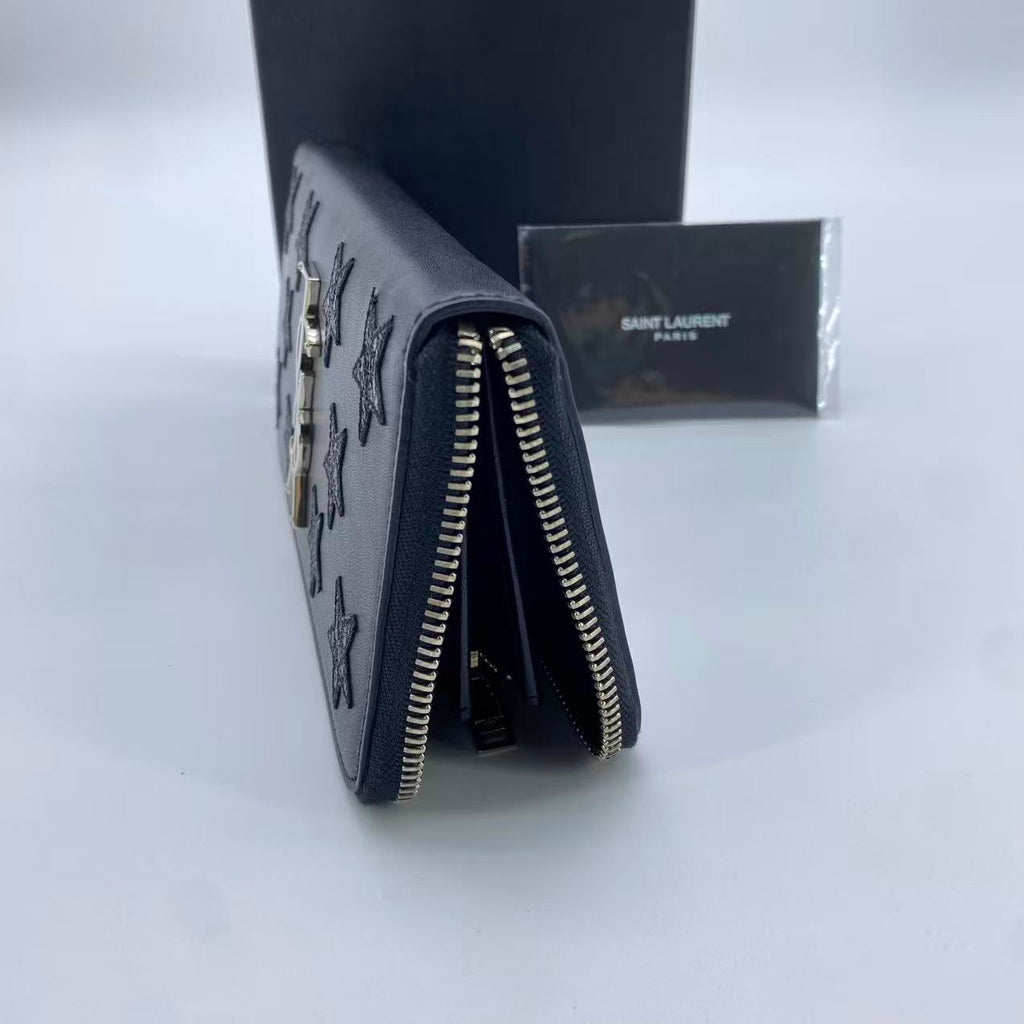Classic Monogram Zip Around Wallet