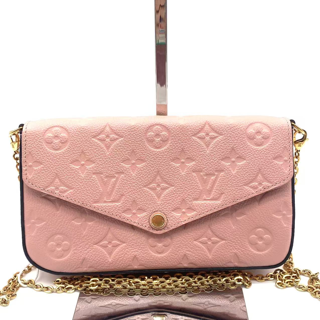 Rose poudré Pink Pochette Félicie