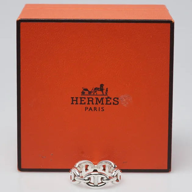 Chaine d'Ancre Enchainee Ring Sterling Silver Twins