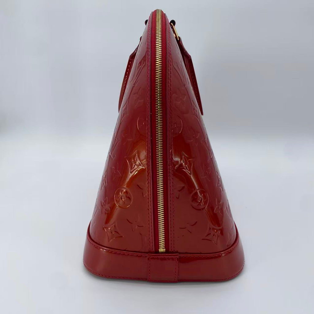 Alma Handbag Monogram Vernis GM