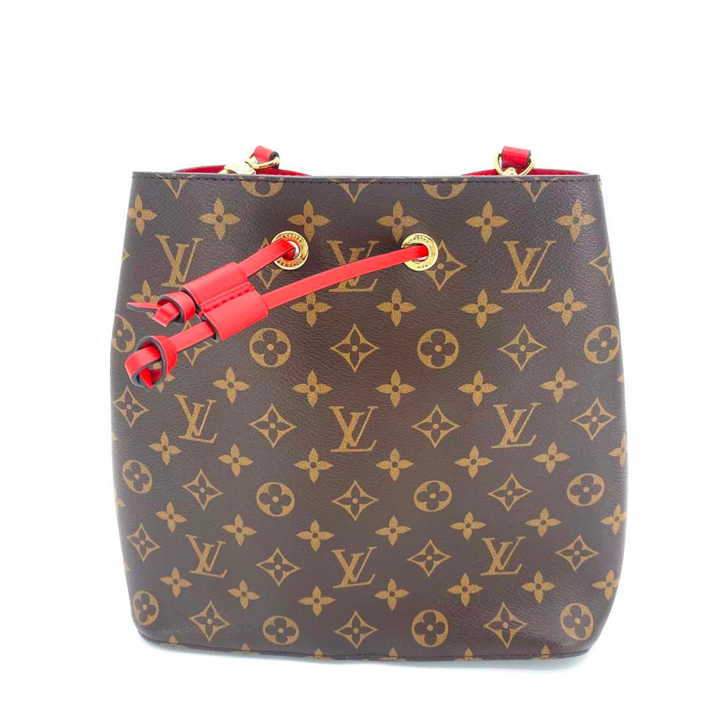 Monogram Neonoe MM Coquelicot Red String