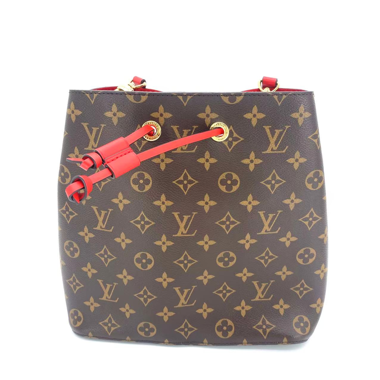 Monogram Neonoe MM Coquelicot Red String
