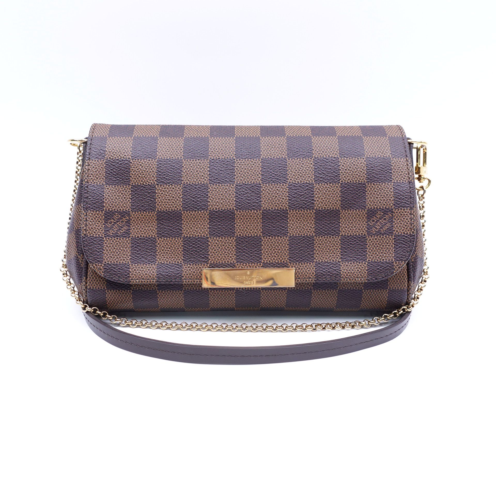 PM Shoulder Bag Damier Canvas with Strap