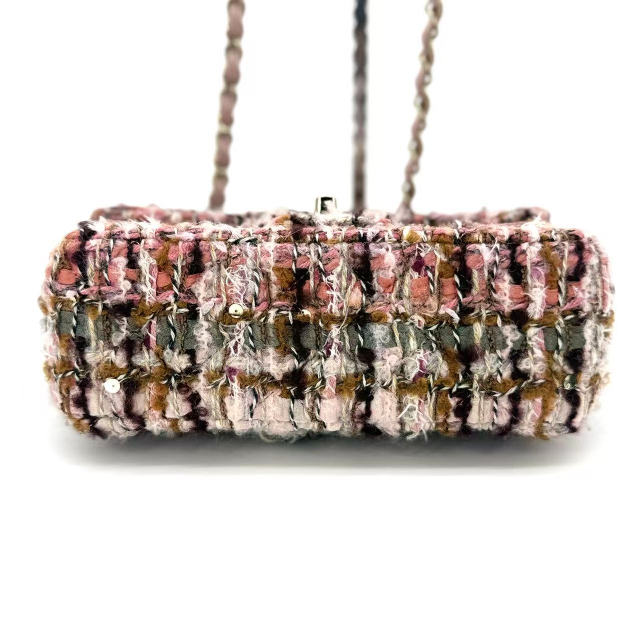 Classic Flap Bag Quilted Tweed Mini