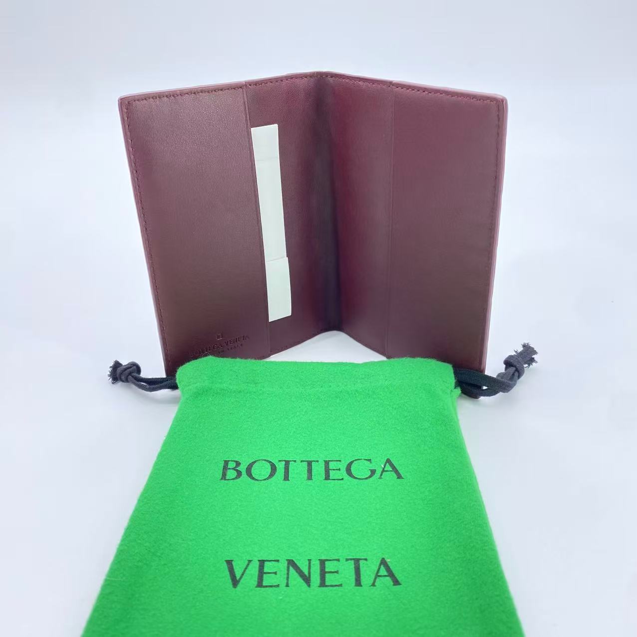Intrecciato Flap Card Case