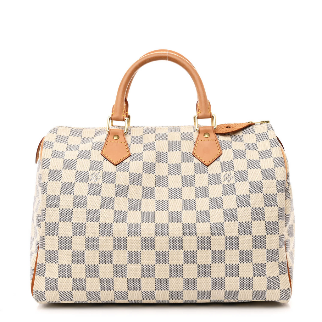 Speedy Handbag Damier Azur 30 Twins
