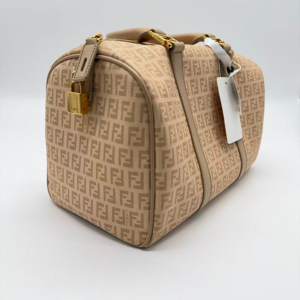Fendi Canvas Handbag Twins B22284