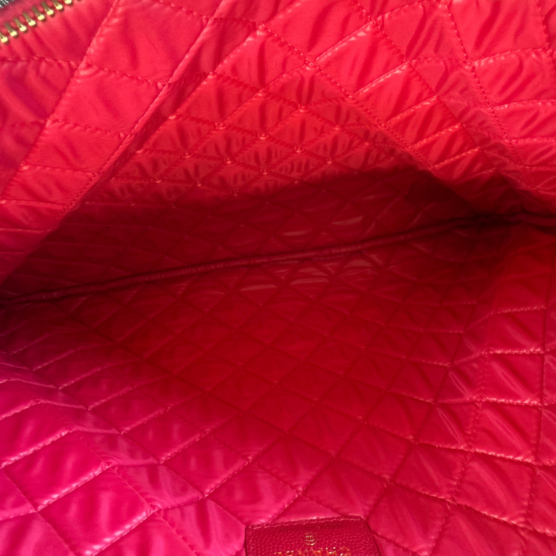 Boy O Case Clutch Quilted Caviar Large Twins