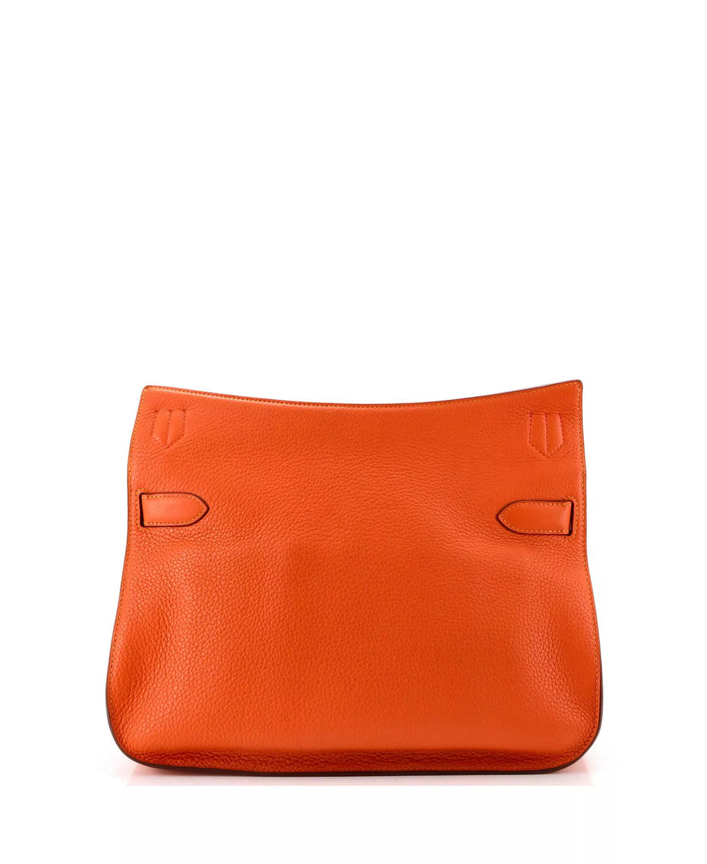 Hermes Taurillon Clemence Jypsiere 28 Orange twins B21884