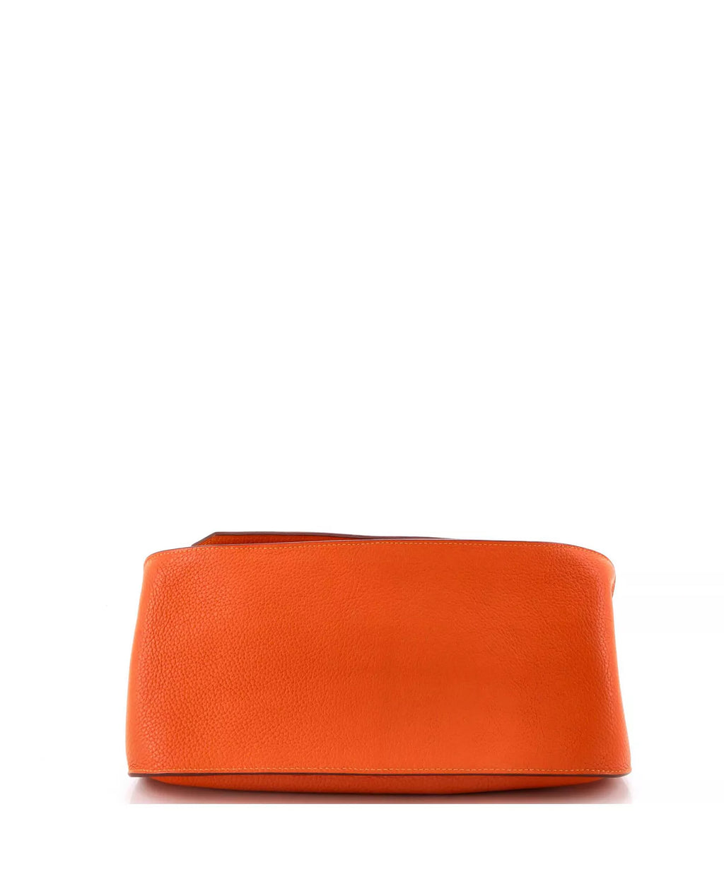 Hermes Taurillon Clemence Jypsiere 28 Orange twins B21884