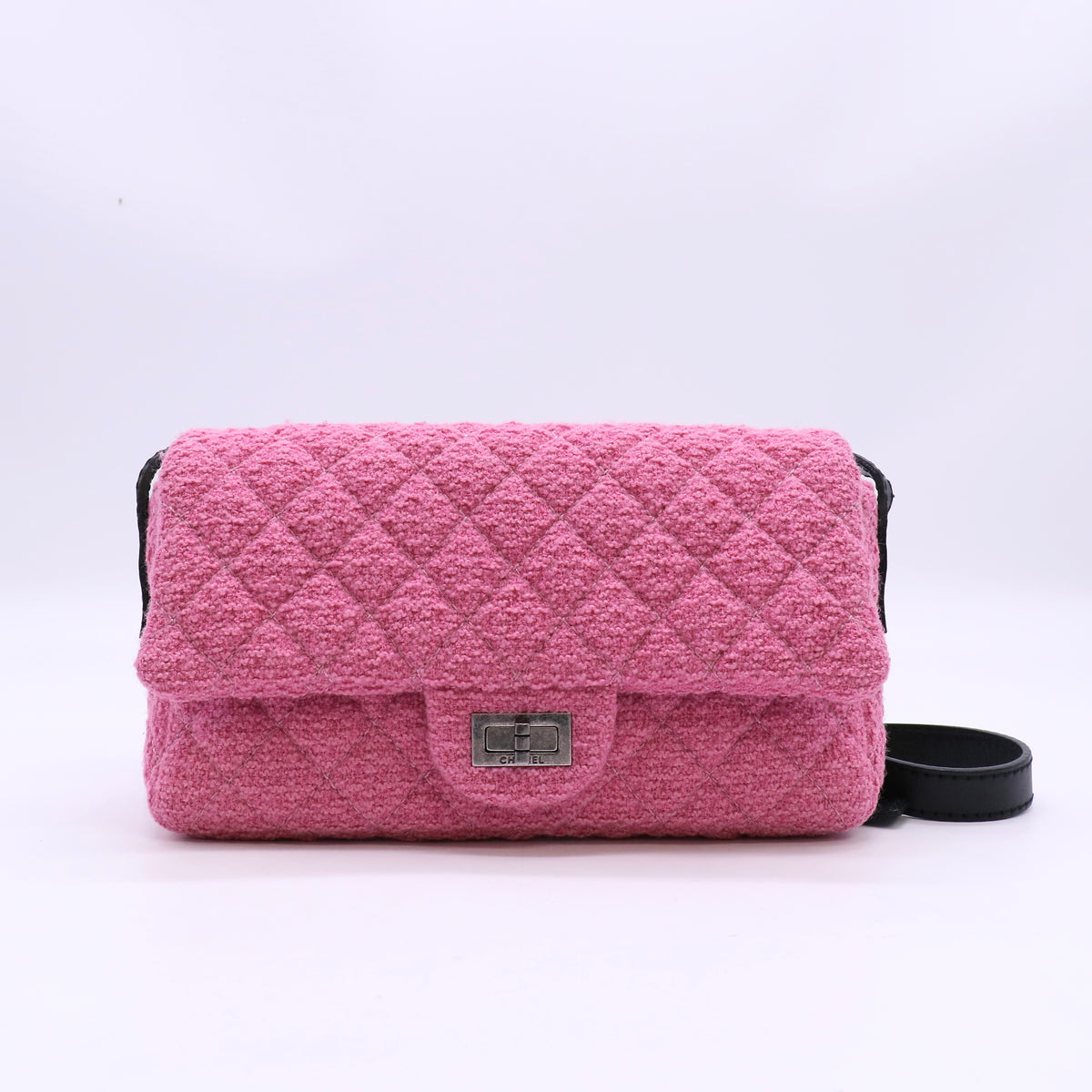 Chanel 2.55 Reissue Messenger Tweed twins LDJ6607