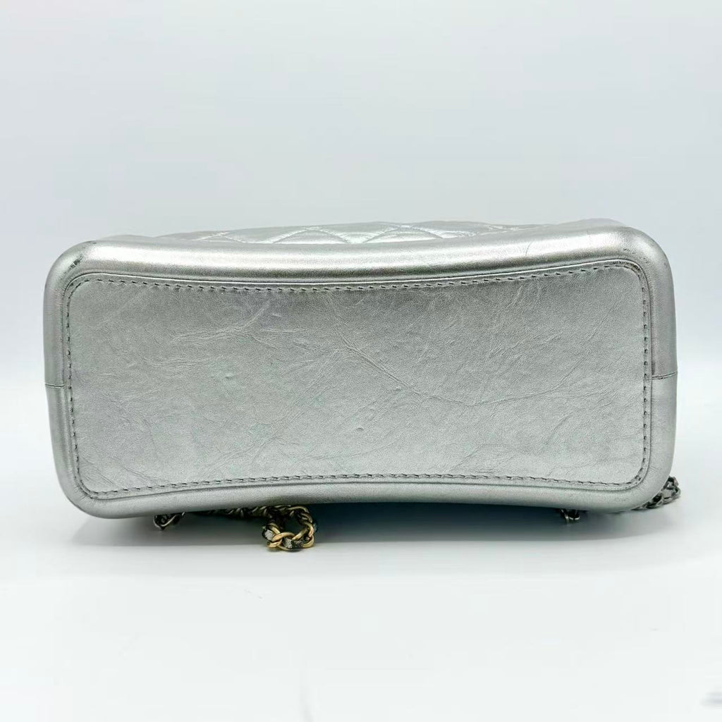 Silver Gabrielle Backpack Small