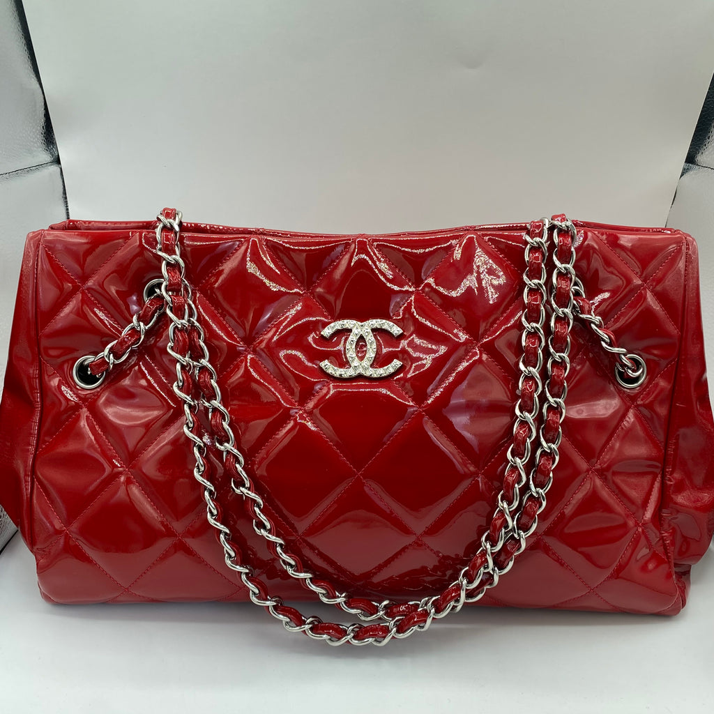Chanel Leather Shopping Tote