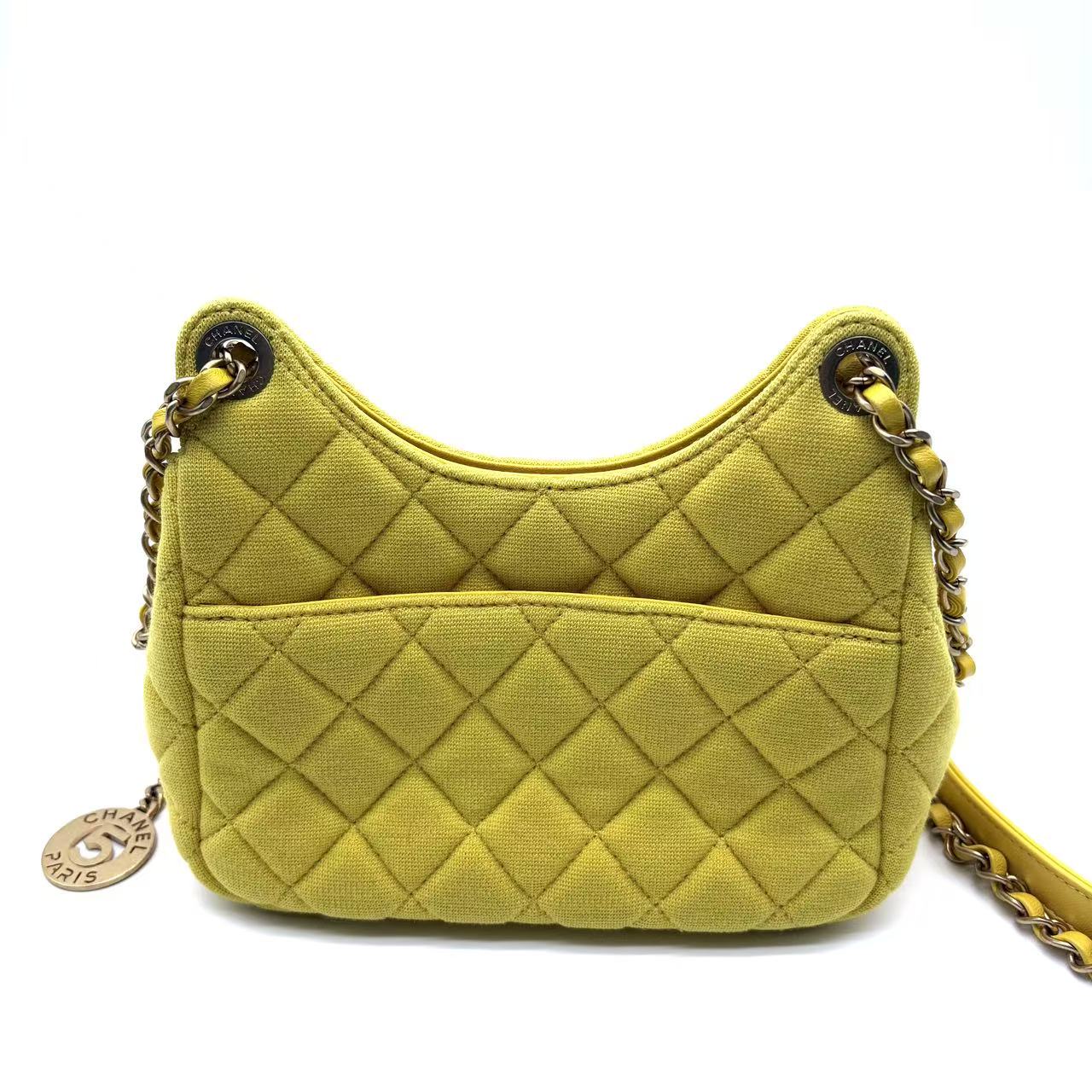 Wavy CC Hobo Quilted Jersey Small