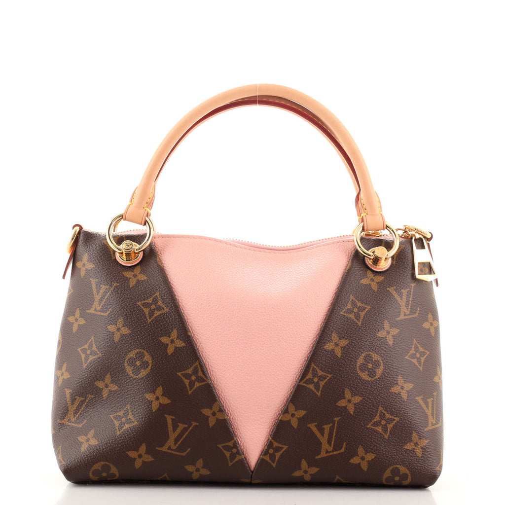 V Tote Monogram Canvas and Leather BB Twins
