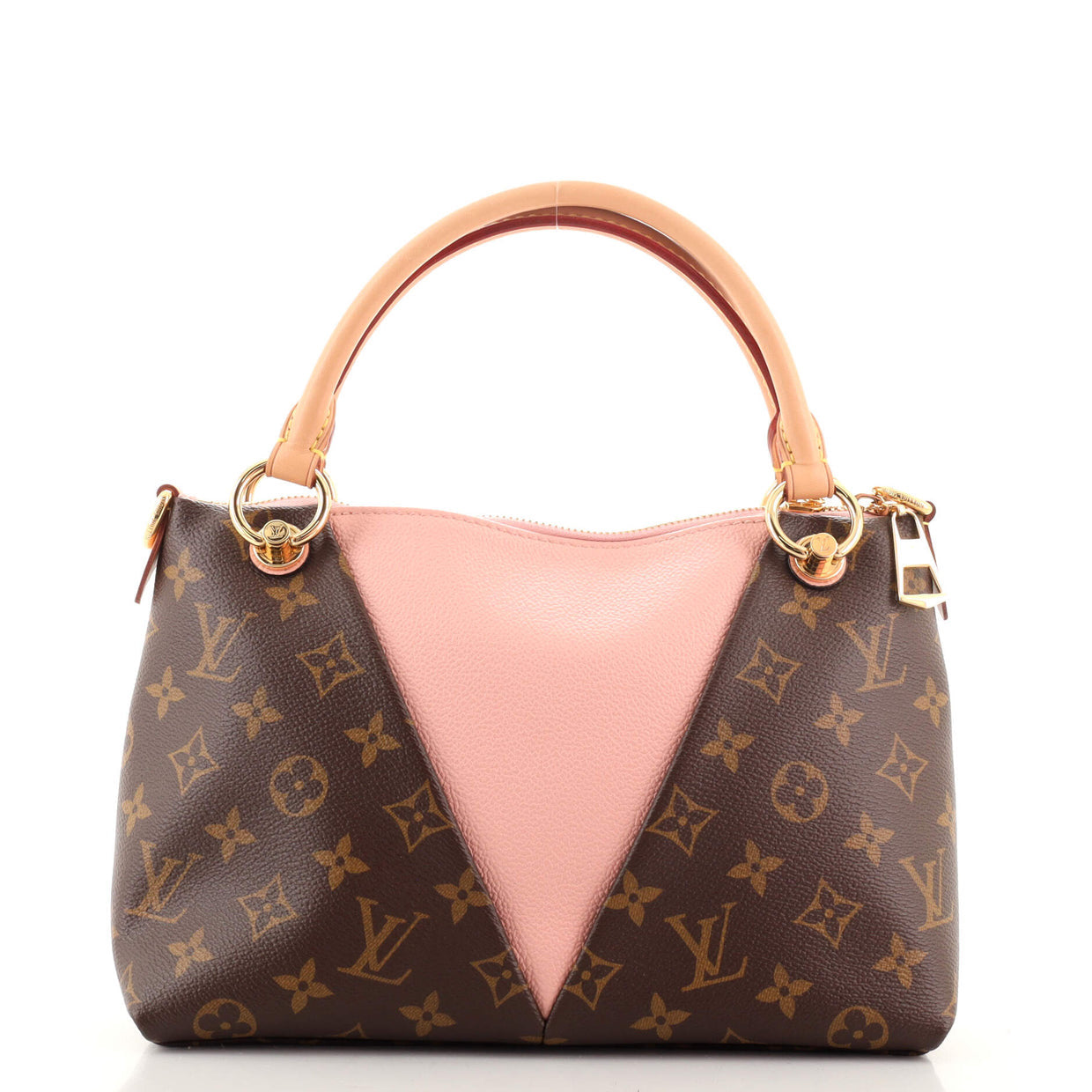 V Tote Monogram Canvas and Leather BB Twins