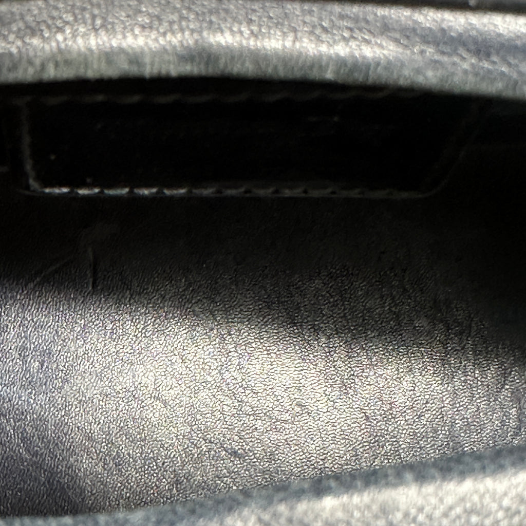 Lady Dior Bag Tweed with Patent Medium Twins