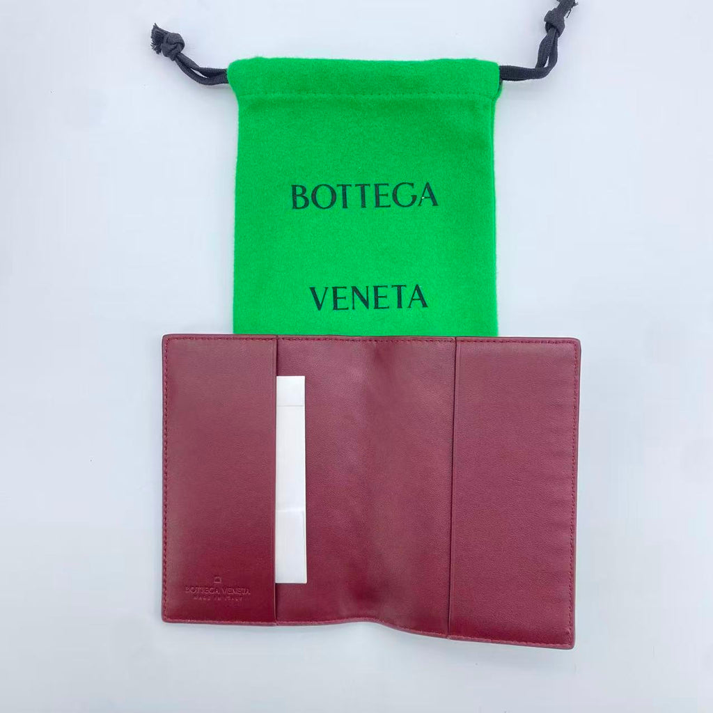 Intrecciato Flap Card Case
