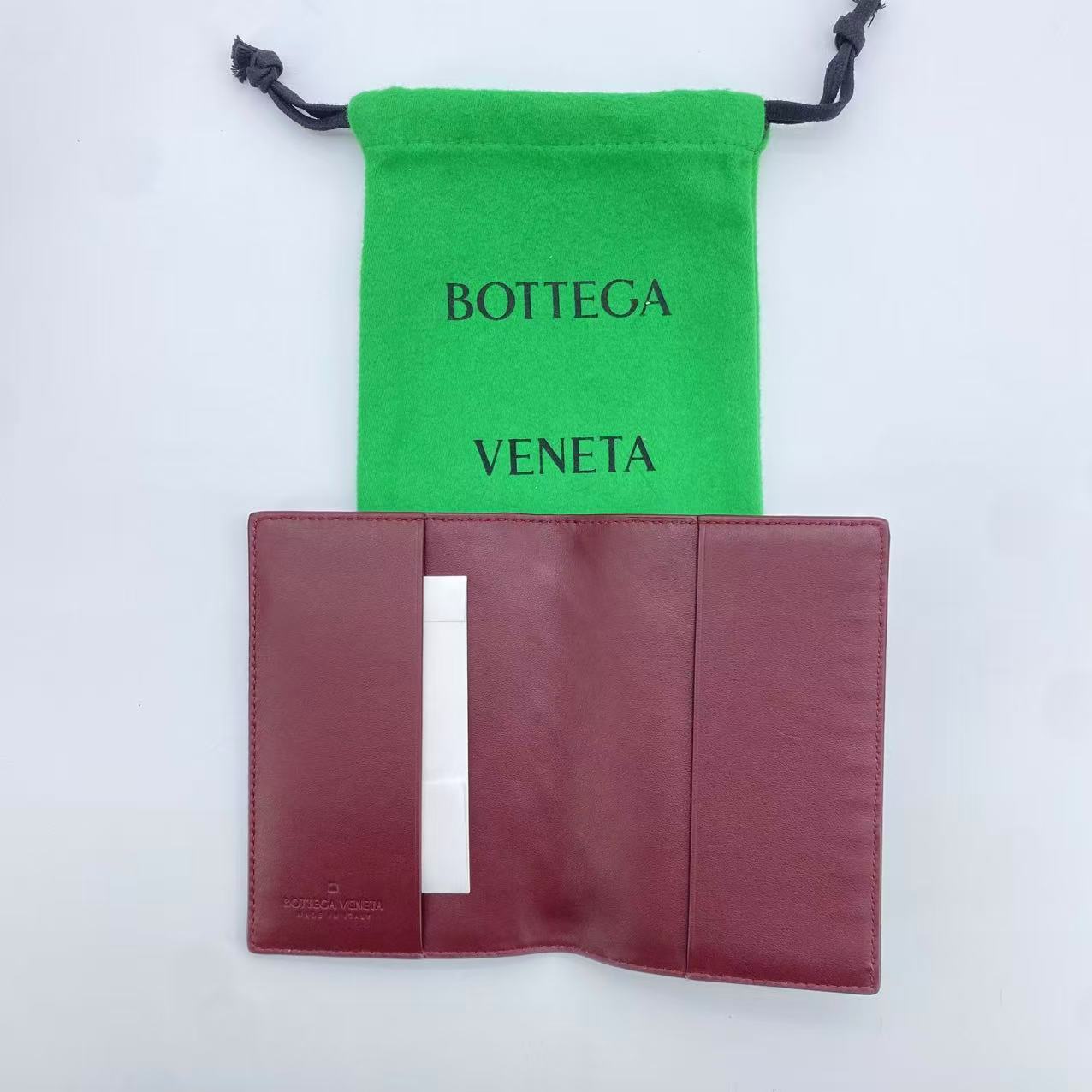 Intrecciato Flap Card Case