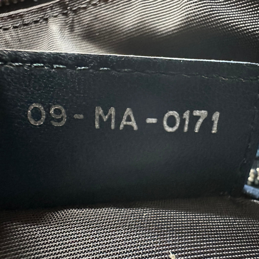 Dior Granville Leather Bag Dark Blue