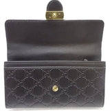 GUCCI Guccissima Icon Continental Wallet Black