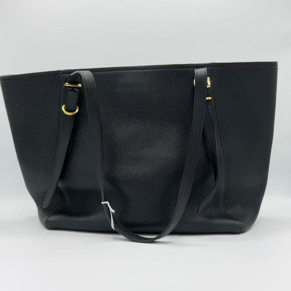 Belted Open Tote Vitello Daino Medium