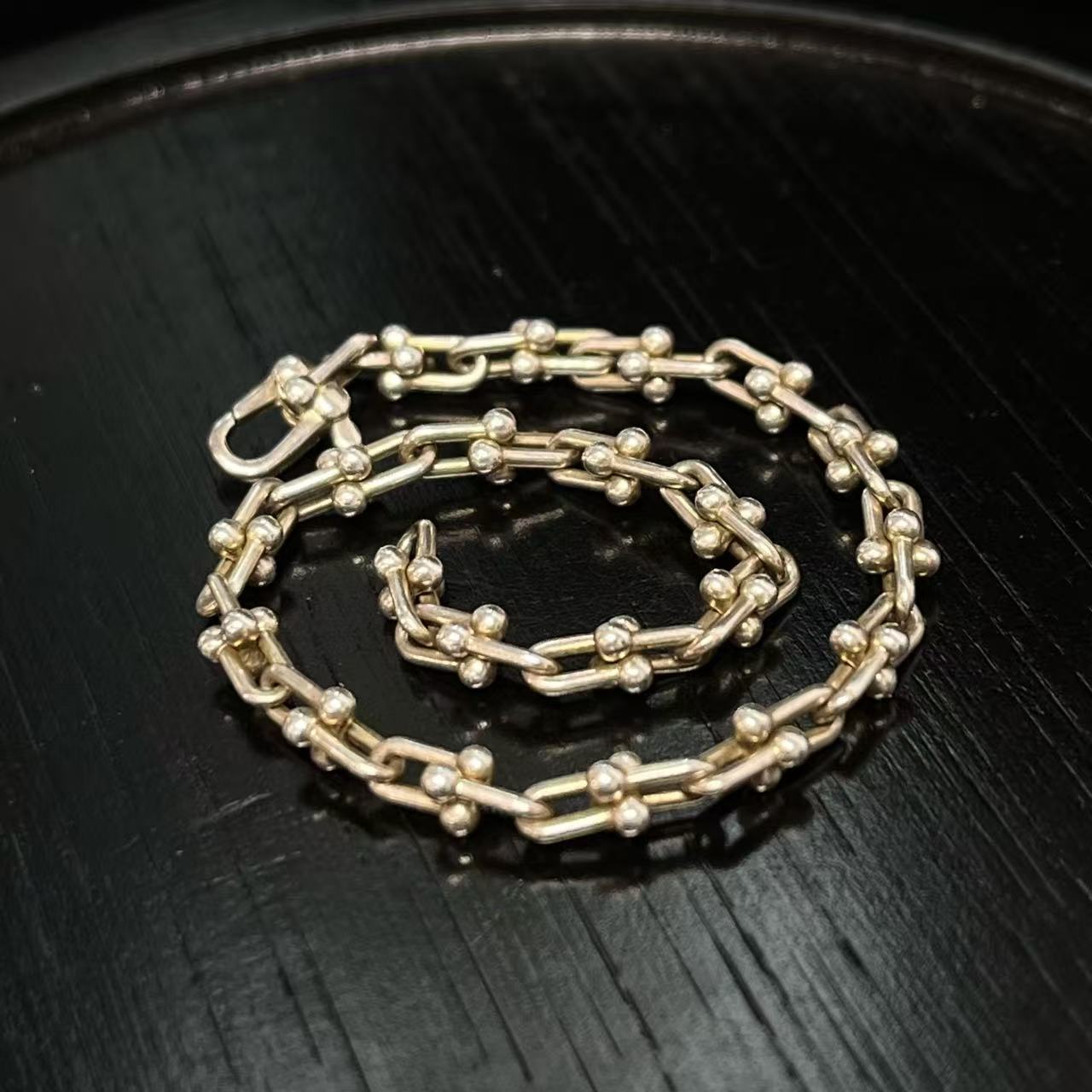 Tiffany Hardware Small Link Bracelet Twins LDJ3752