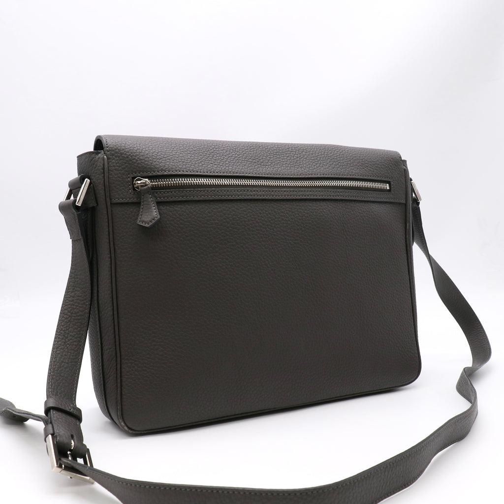 Moynat Leather Messenger Bag Twins LDJ5742