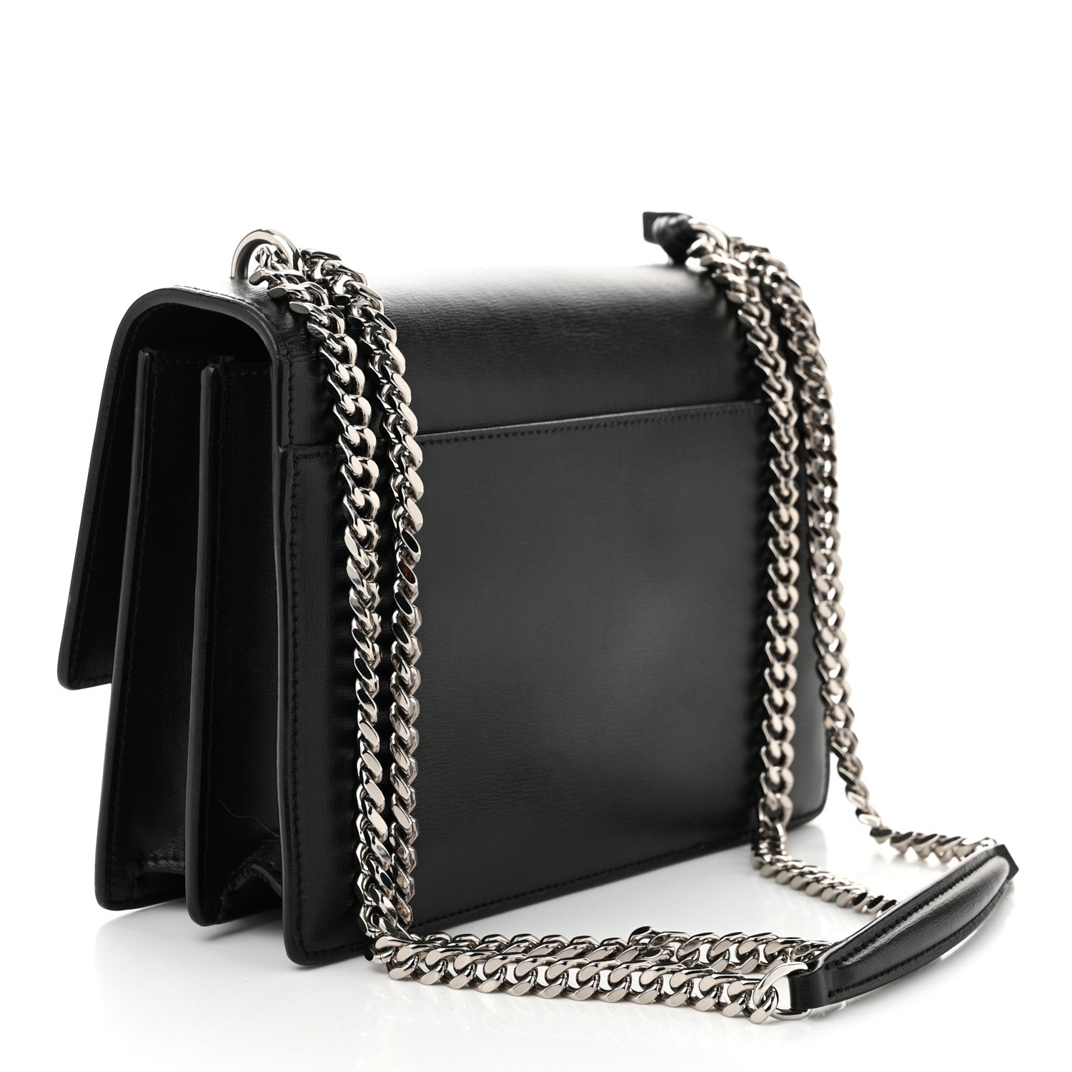 Calfskin Medium Monogram Sunset Black twins