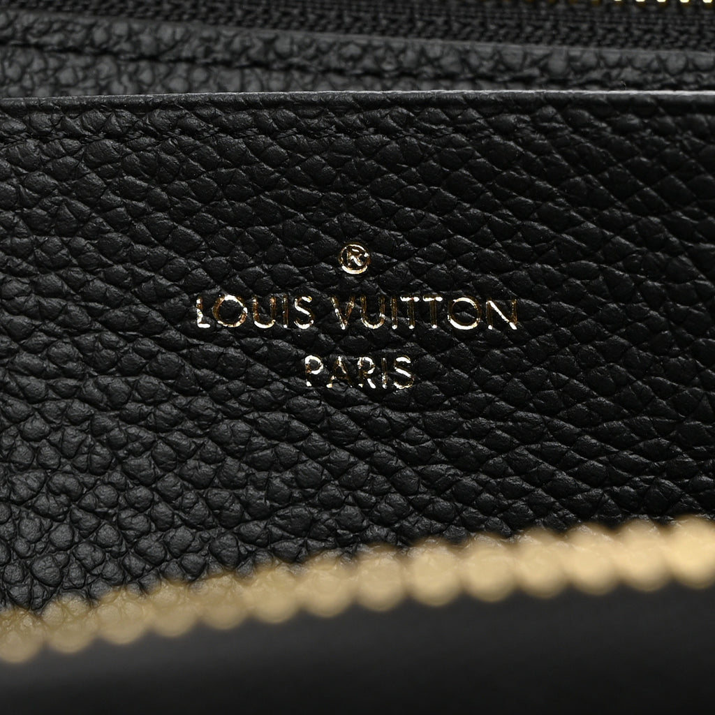 Empreinte Clemence Zippy Wallet Black - twins