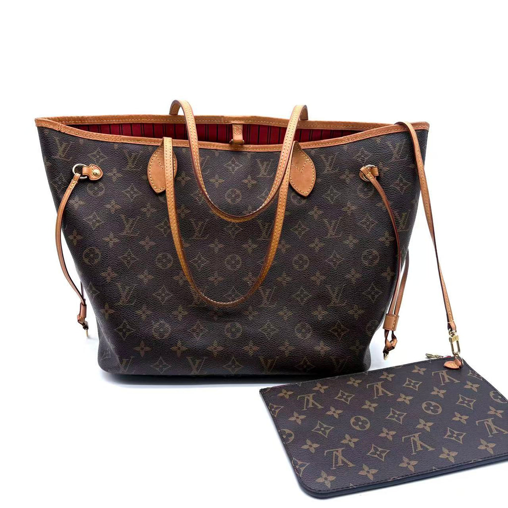 Monogram Neo Neverfull MM Cherry