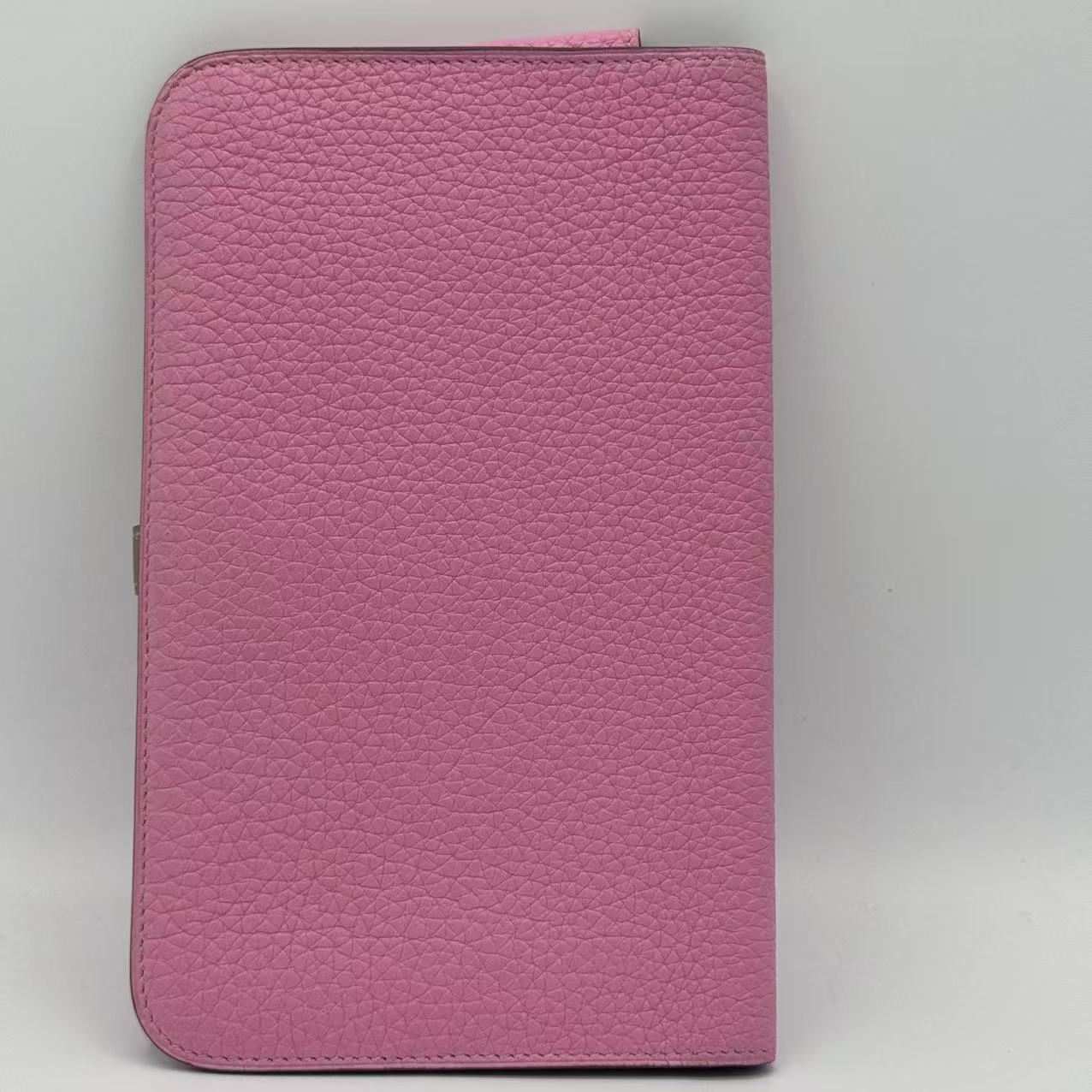 Pink Togo Dogon Recto Verso Wallet