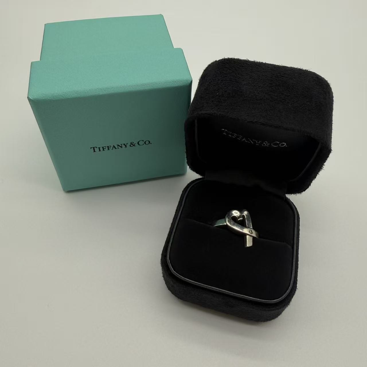 Silver Heart Shaped Ring