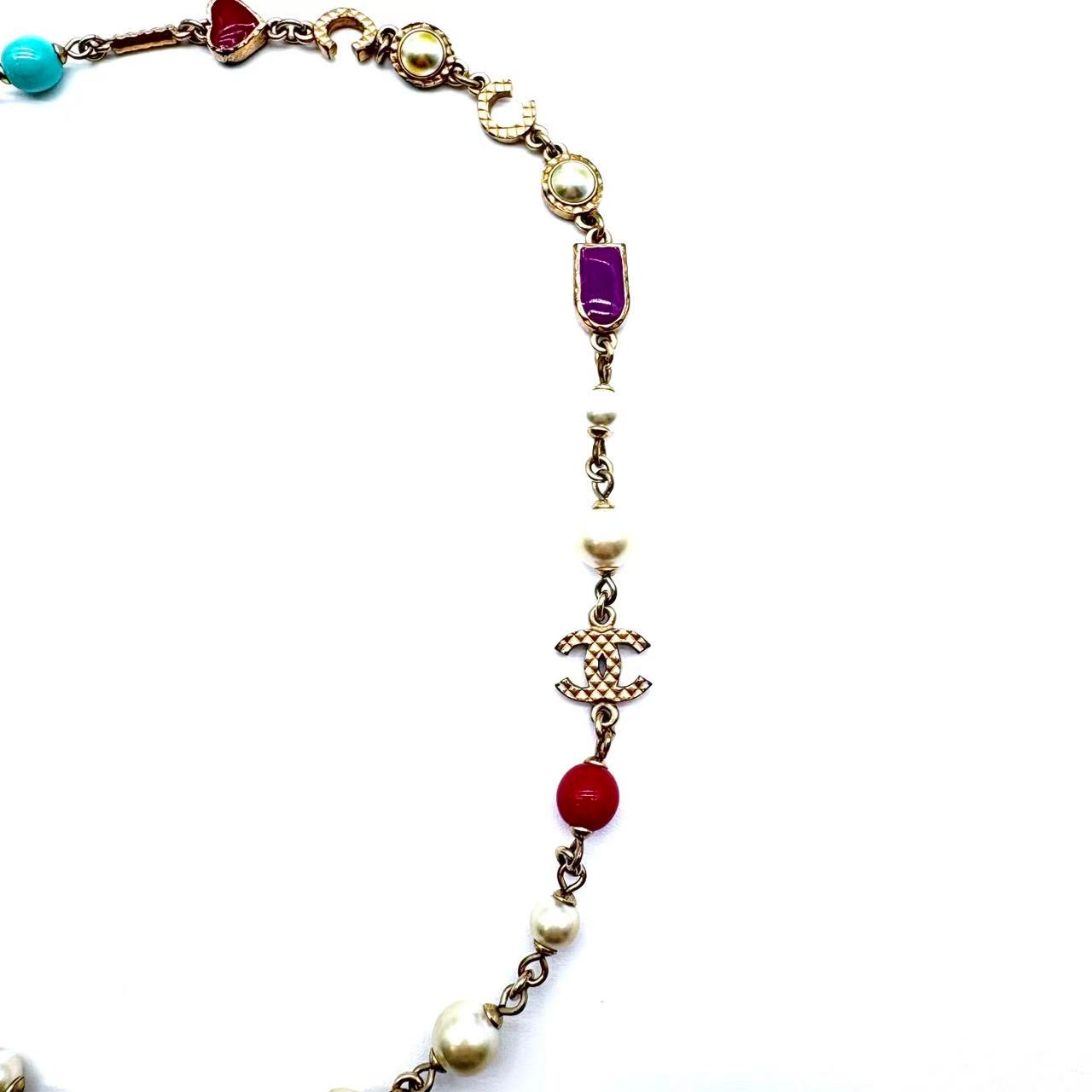 Light Gold CC Coco Pearl Necklace