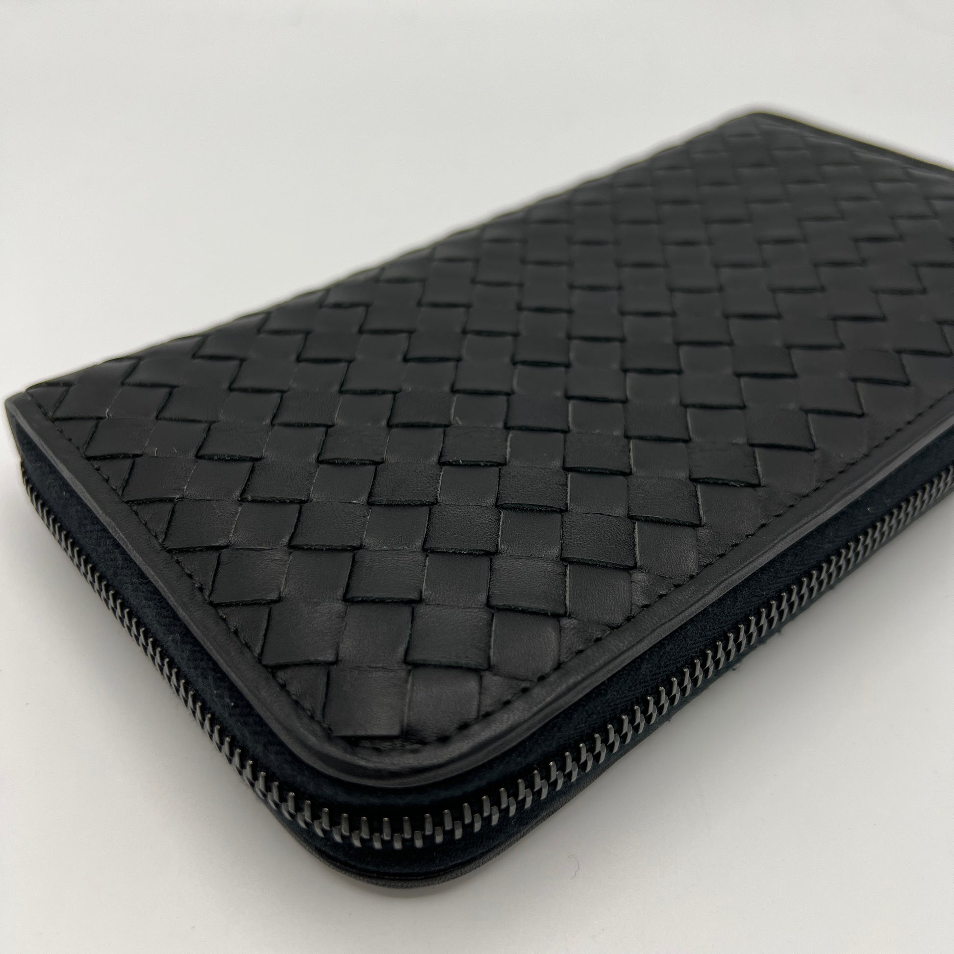 Black Zipper Wallet Full Set