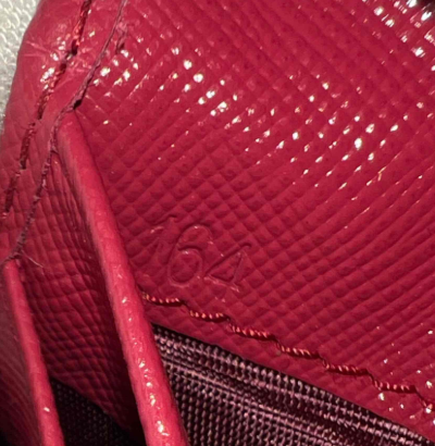 Prada Saffiano Lux Leather Wallet W23515