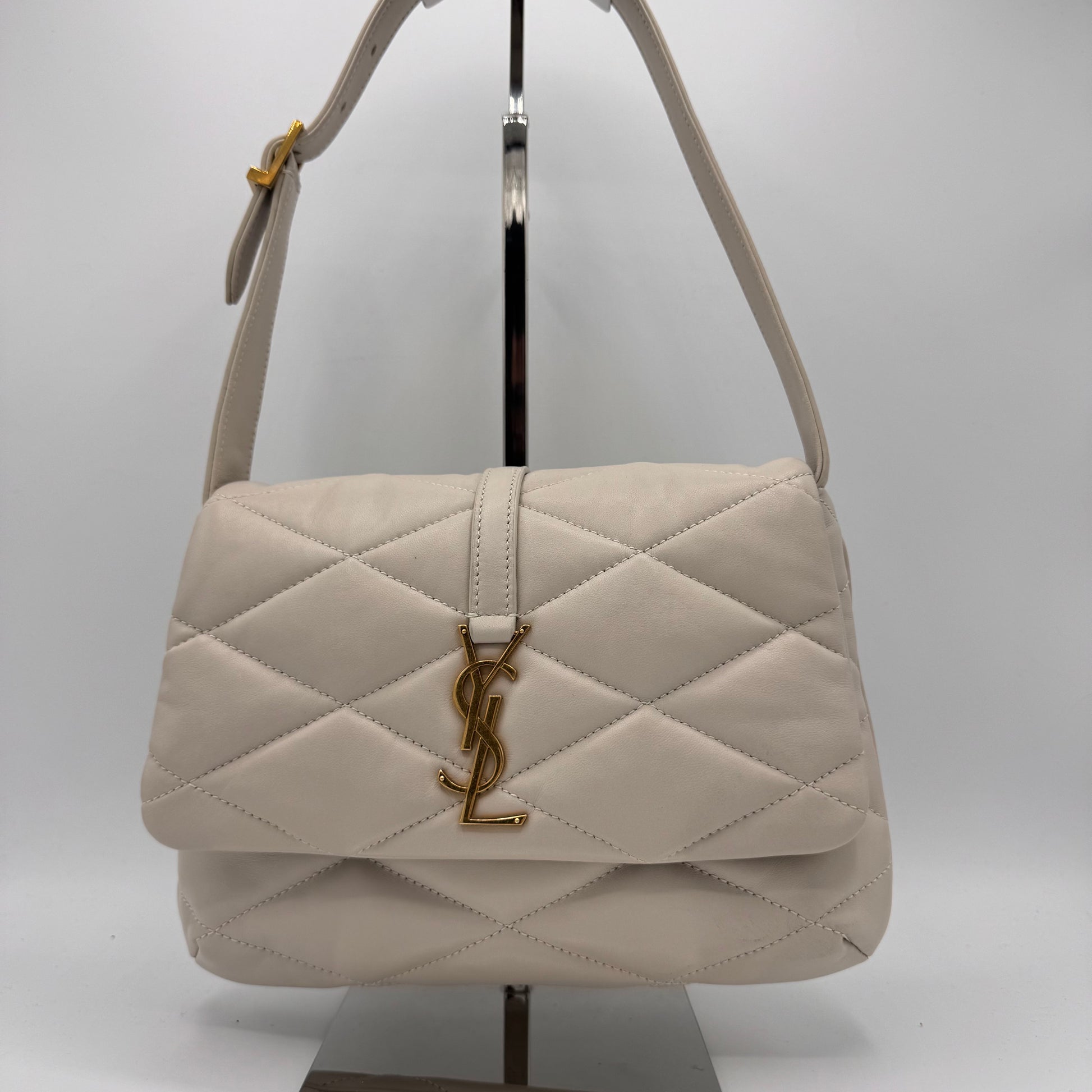 Saint Laurent hobo bag in quilted lambskin