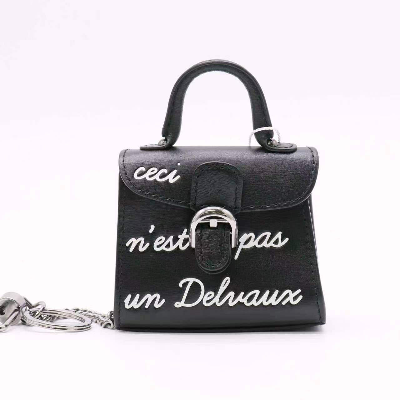 Delvaux Brillant Charm Limited Edition Leather twins LDJ5735