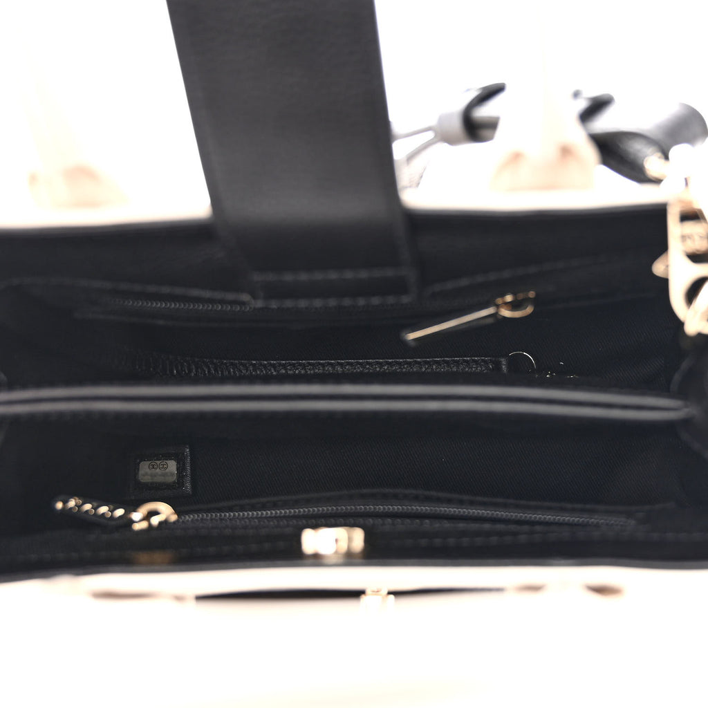 Neo Executive Tote Grained Calfskin Mini Twins