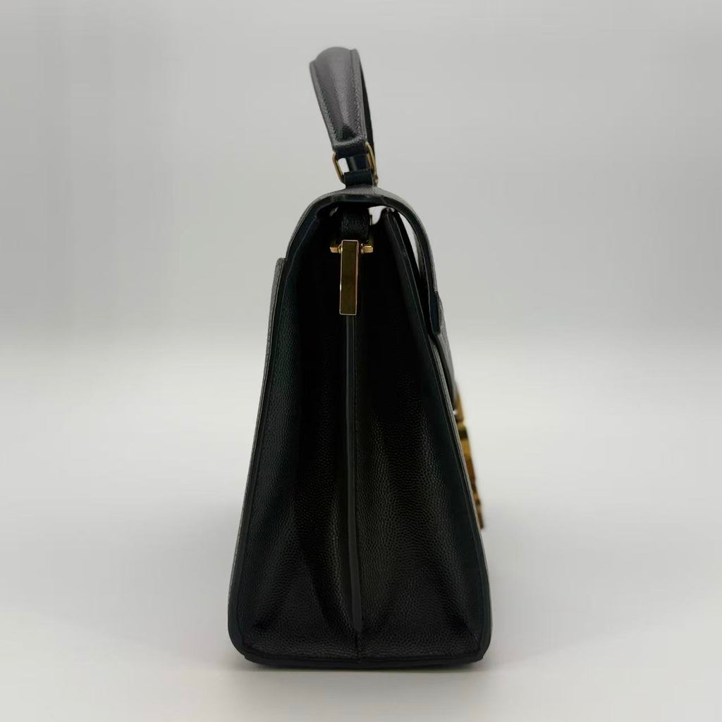 Cassandra Top Handle Bag Leather Mini