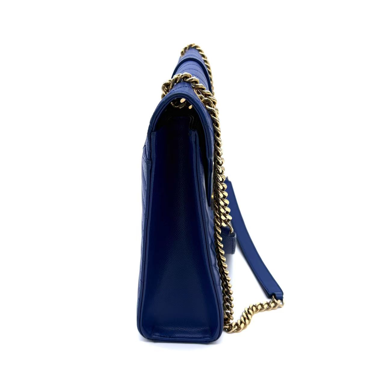 Envelope leather crossbody bag