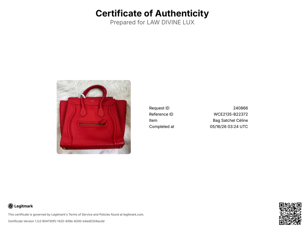 Luggage Bag Grainy Leather Mini Twins B22372