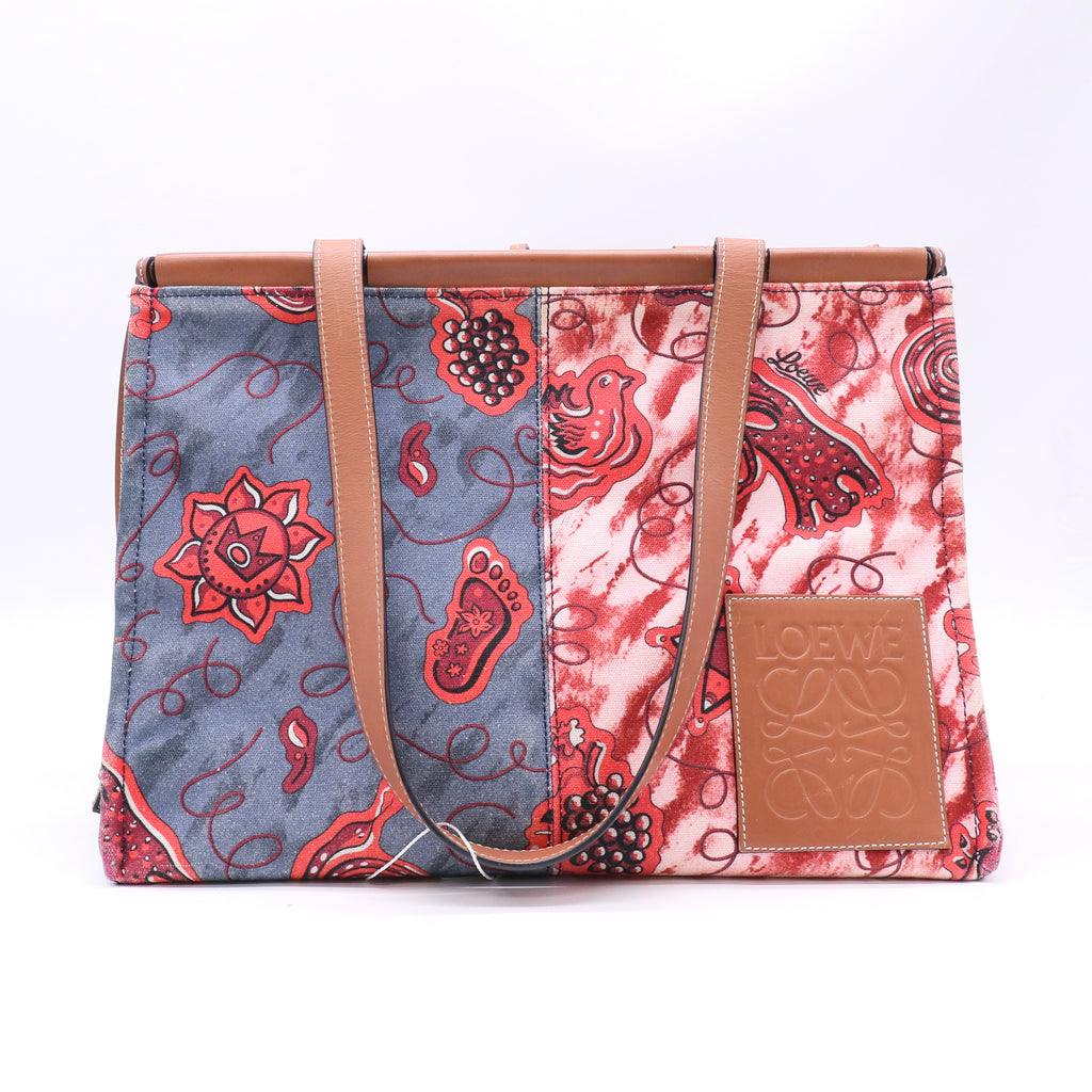 Cushion Tote Canvas Twins LDZ1069