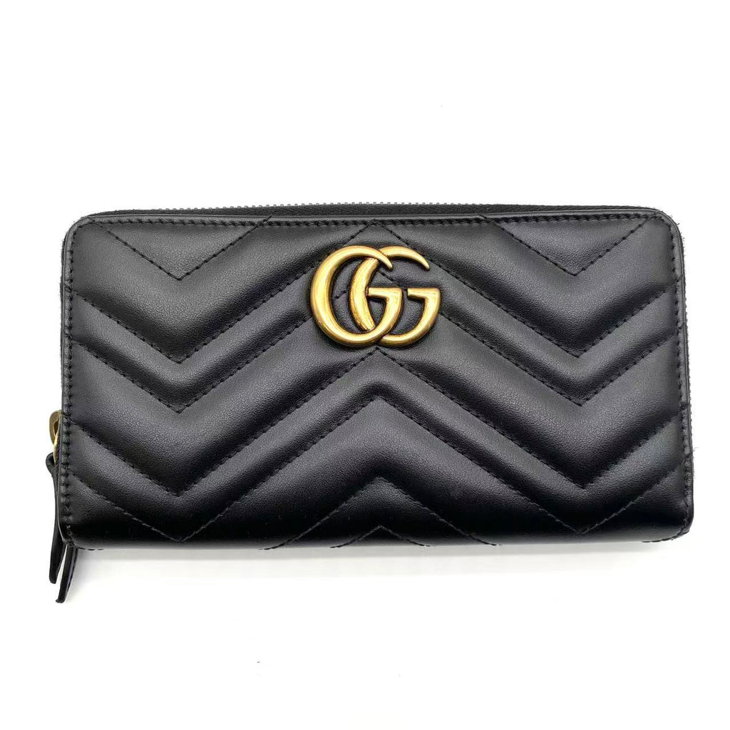 Gucci GG Marmont Zip around wallet