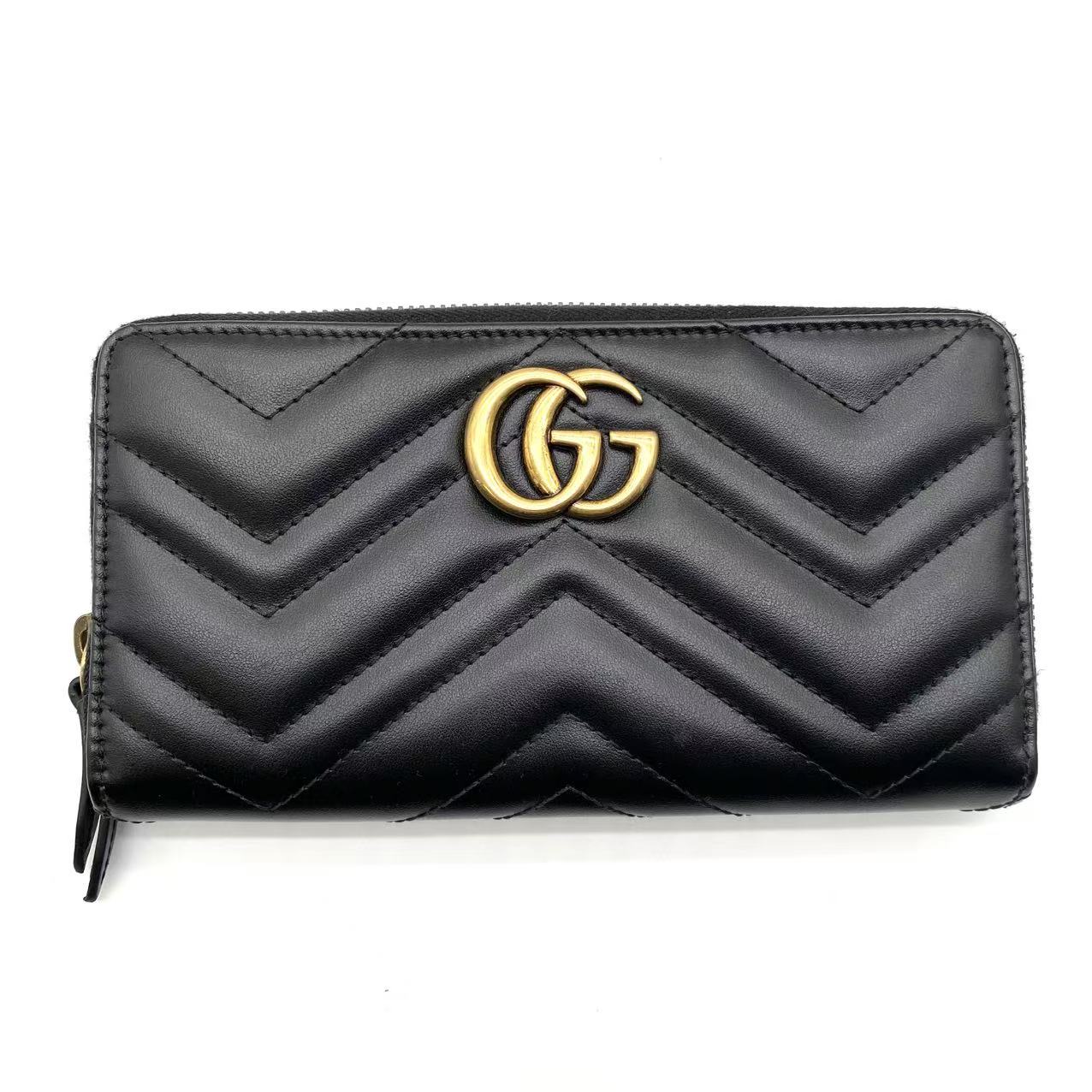 Gucci GG Marmont Zip around wallet