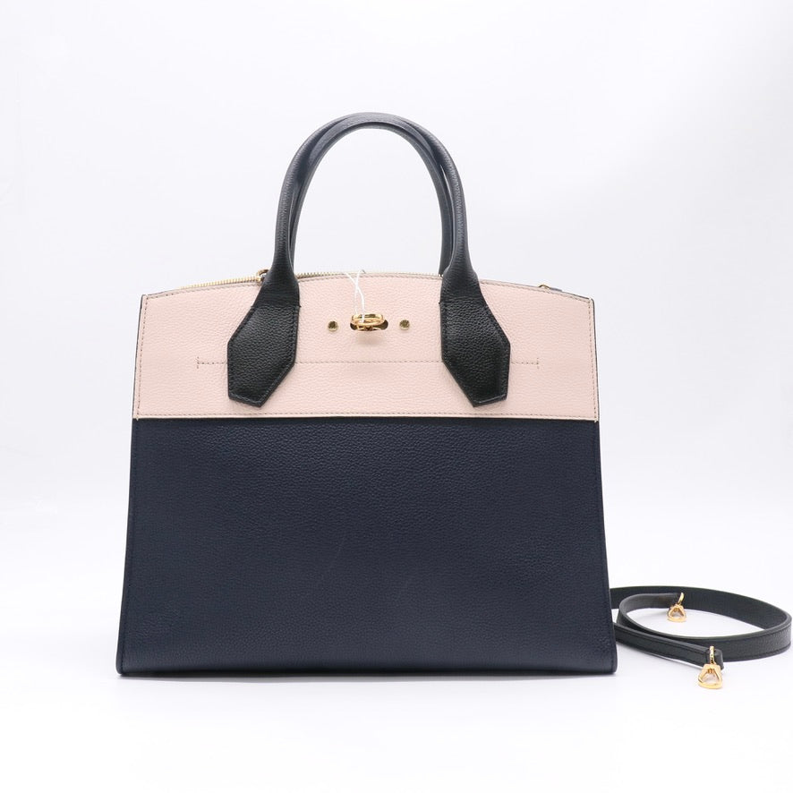 City Steamer Handbag Leather MM Twins LDZ708